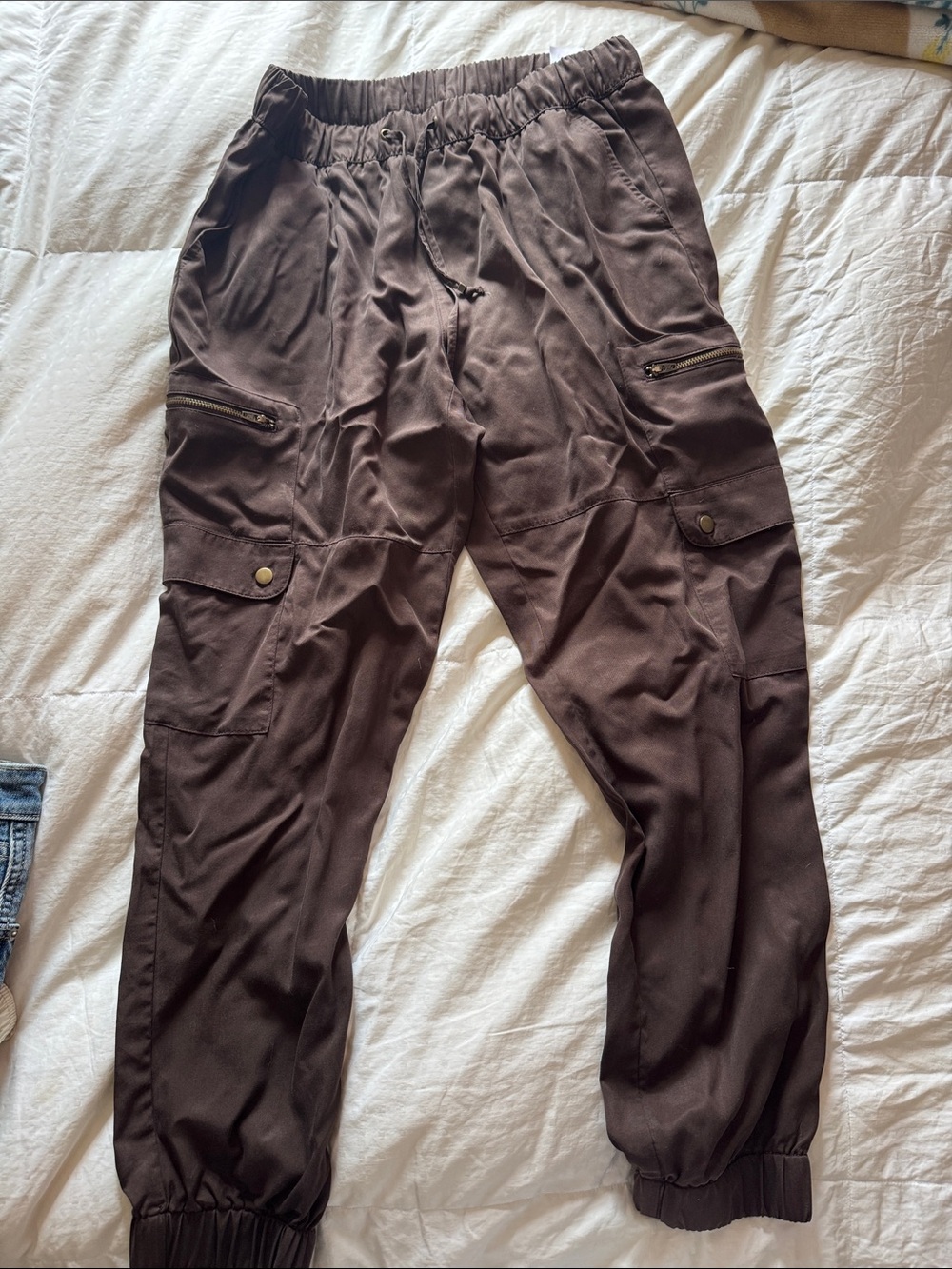 Banana Republic Dark Brown Cargo Jogger Pants